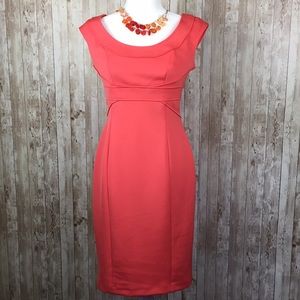 Maggy London Midi Dress Size 6